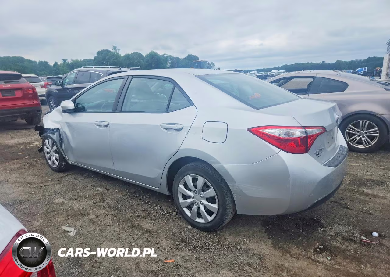 2015 Toyota Corolla Le VIN:2T1BURHE6FC465284 - 2