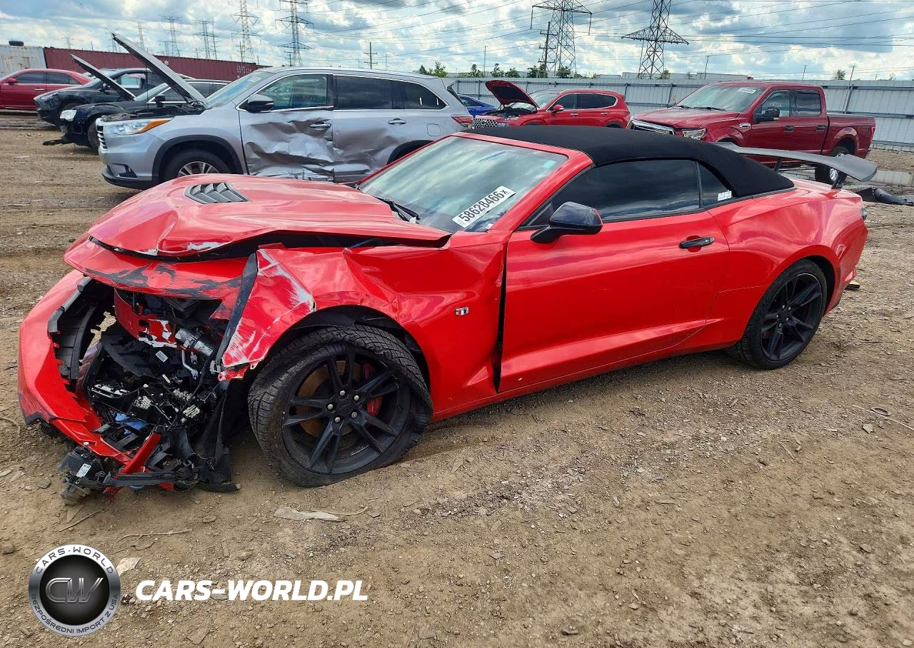 2023 Chevrolet Camaro Lt1 VIN:1G1FF3D74P0117195 - 1