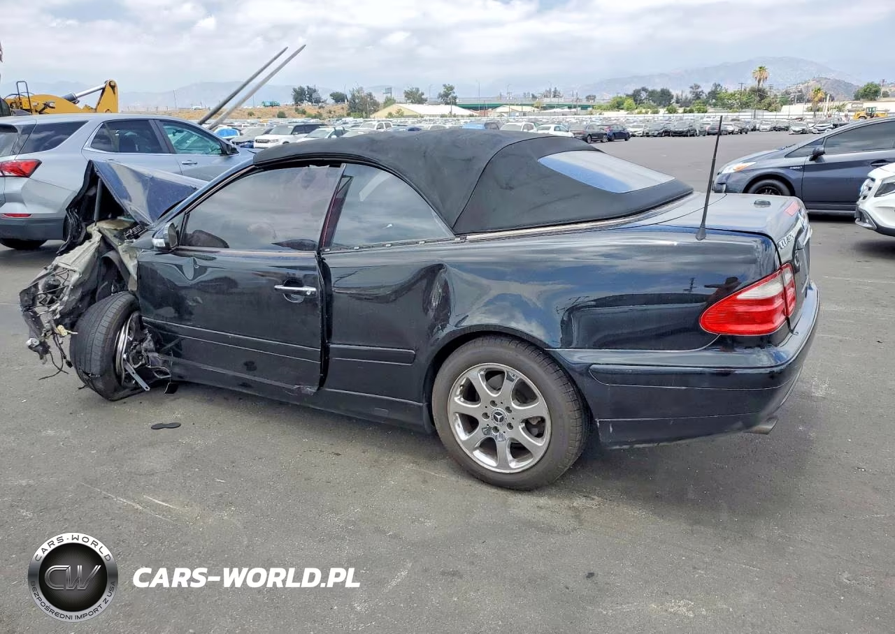 2002 Mercedes-Benz Clk 320 VIN:WDBLK65G12T123029 - 2