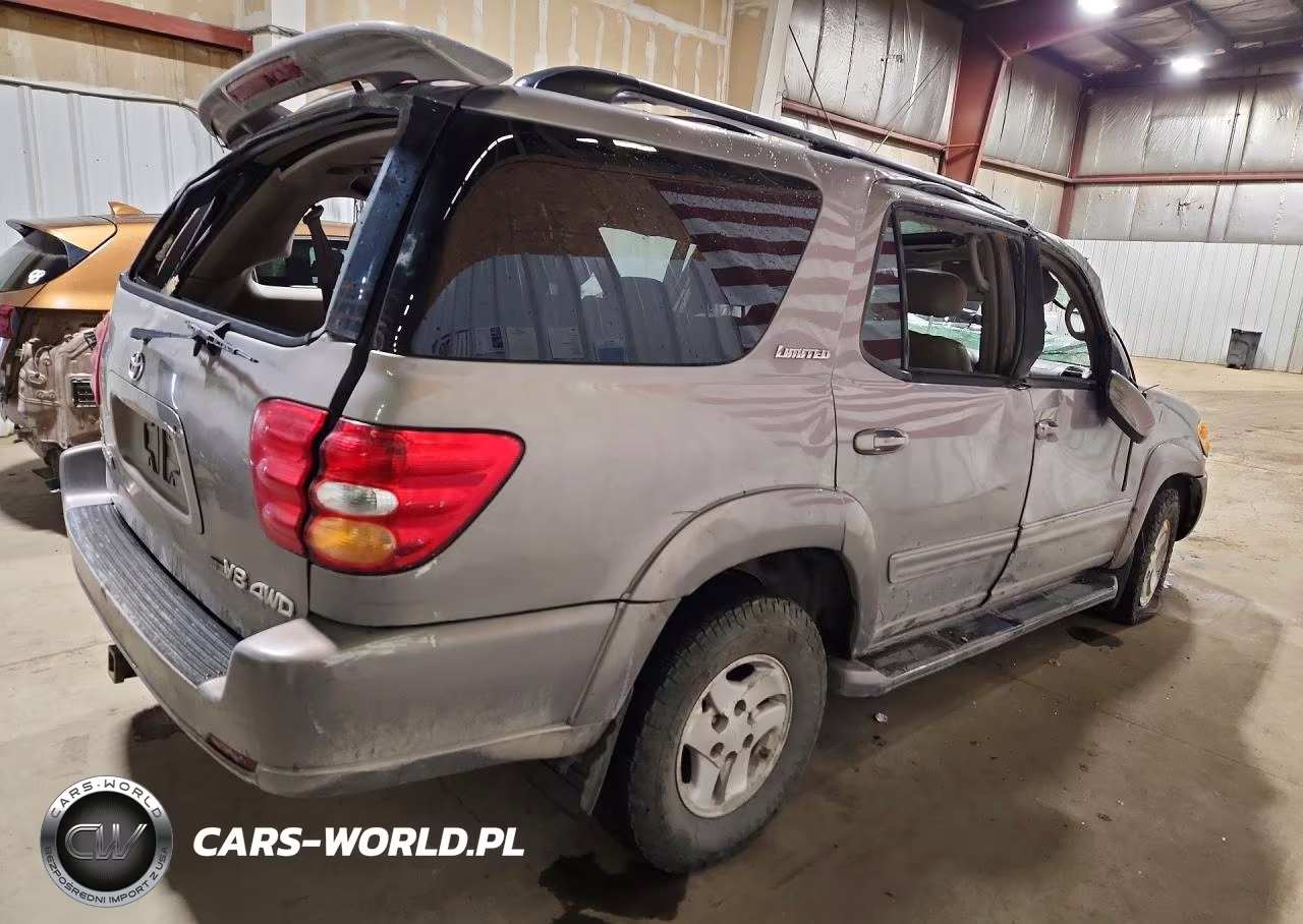 2002 Toyota Sequoia Limited VIN:5TDBT48AX2S079956 - 3