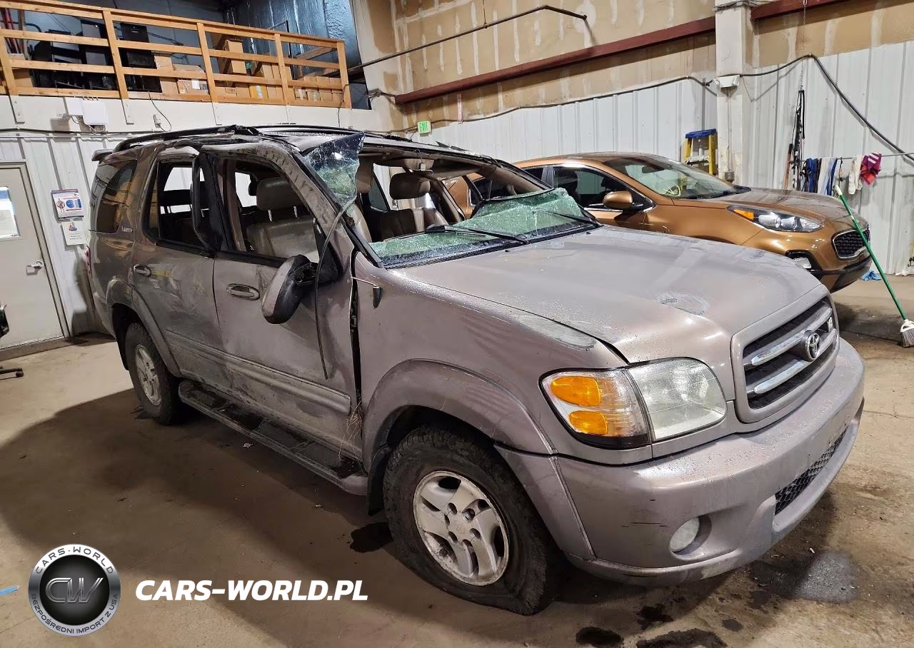2002 Toyota Sequoia Limited VIN:5TDBT48AX2S079956 - 4