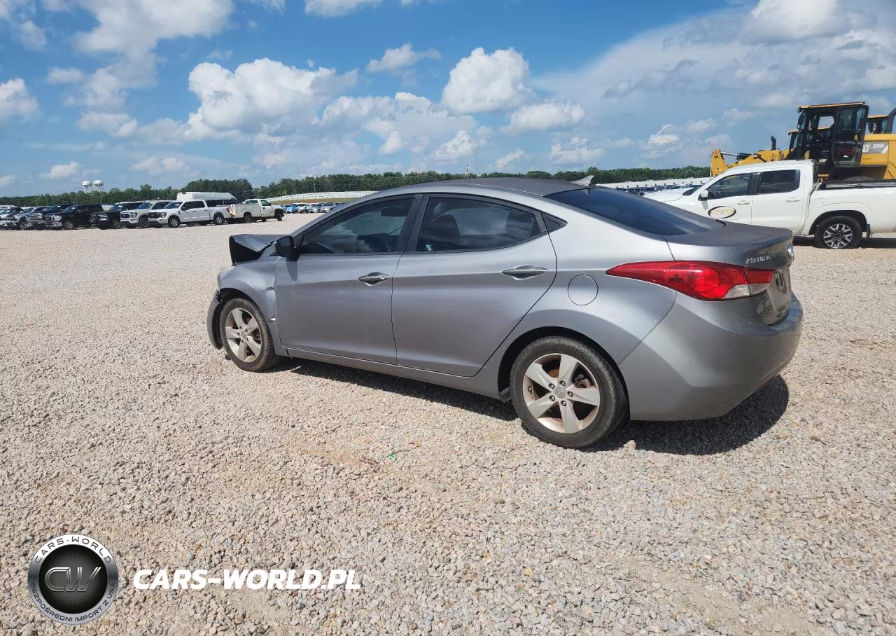 2011 Hyundai Elantra Gls VIN:KMHDH4AE6BU125944 - 2