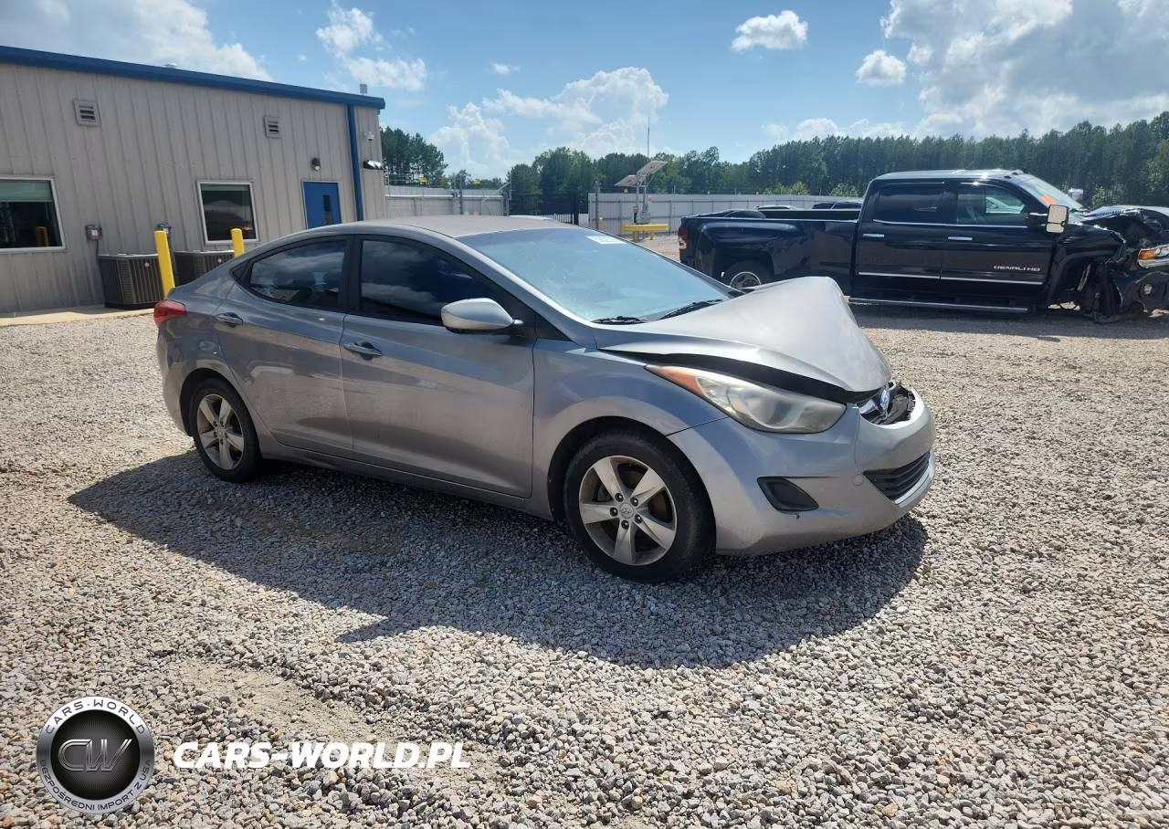 2011 Hyundai Elantra Gls VIN:KMHDH4AE6BU125944 - 4