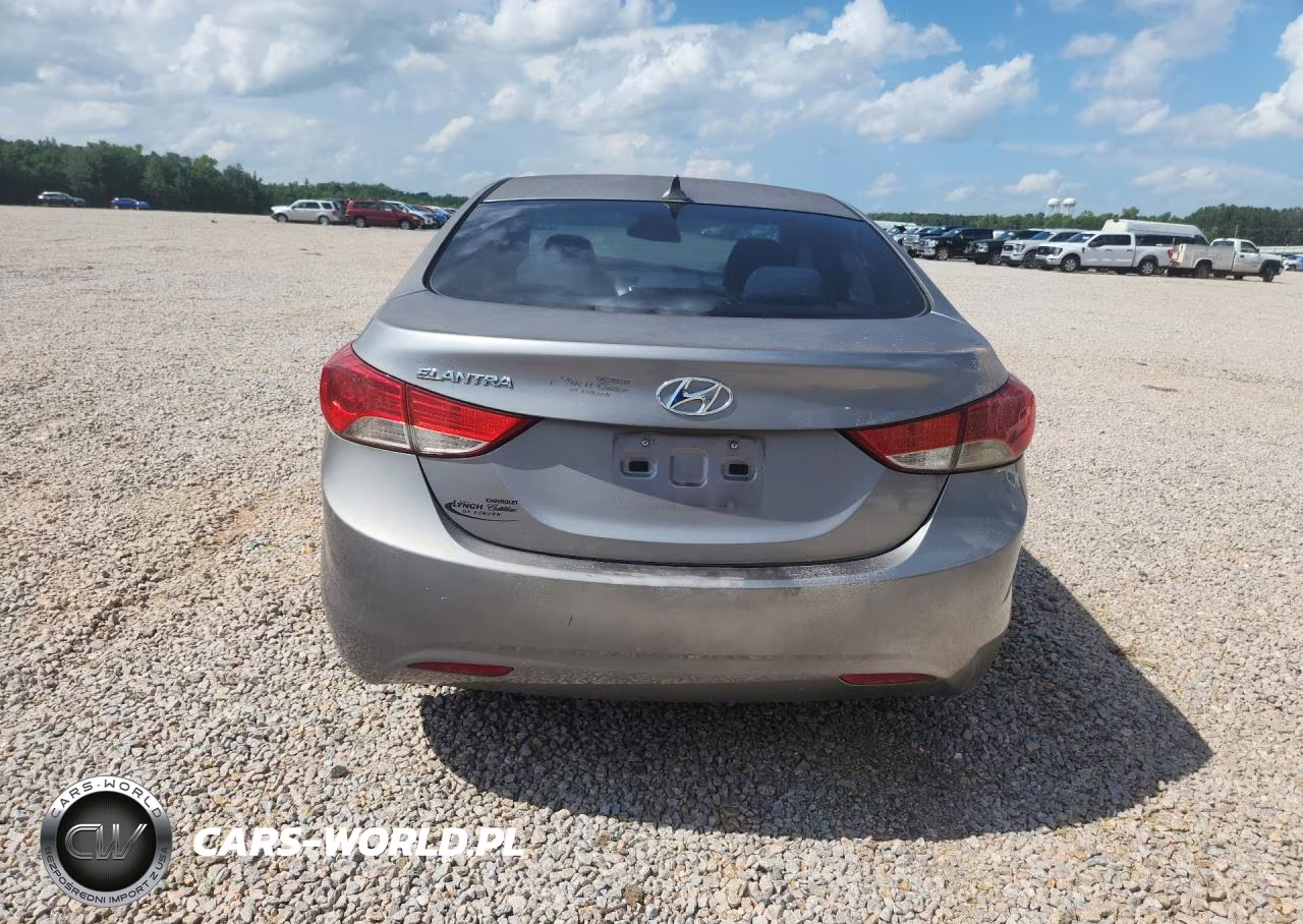 2011 Hyundai Elantra Gls VIN:KMHDH4AE6BU125944 - 6