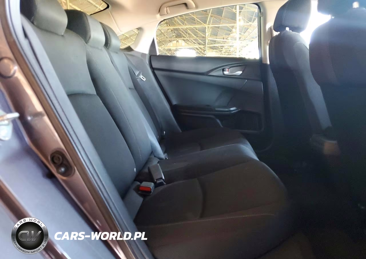 2019 Honda Civic Lx VIN:19XFC2F6XKE051301 - 10