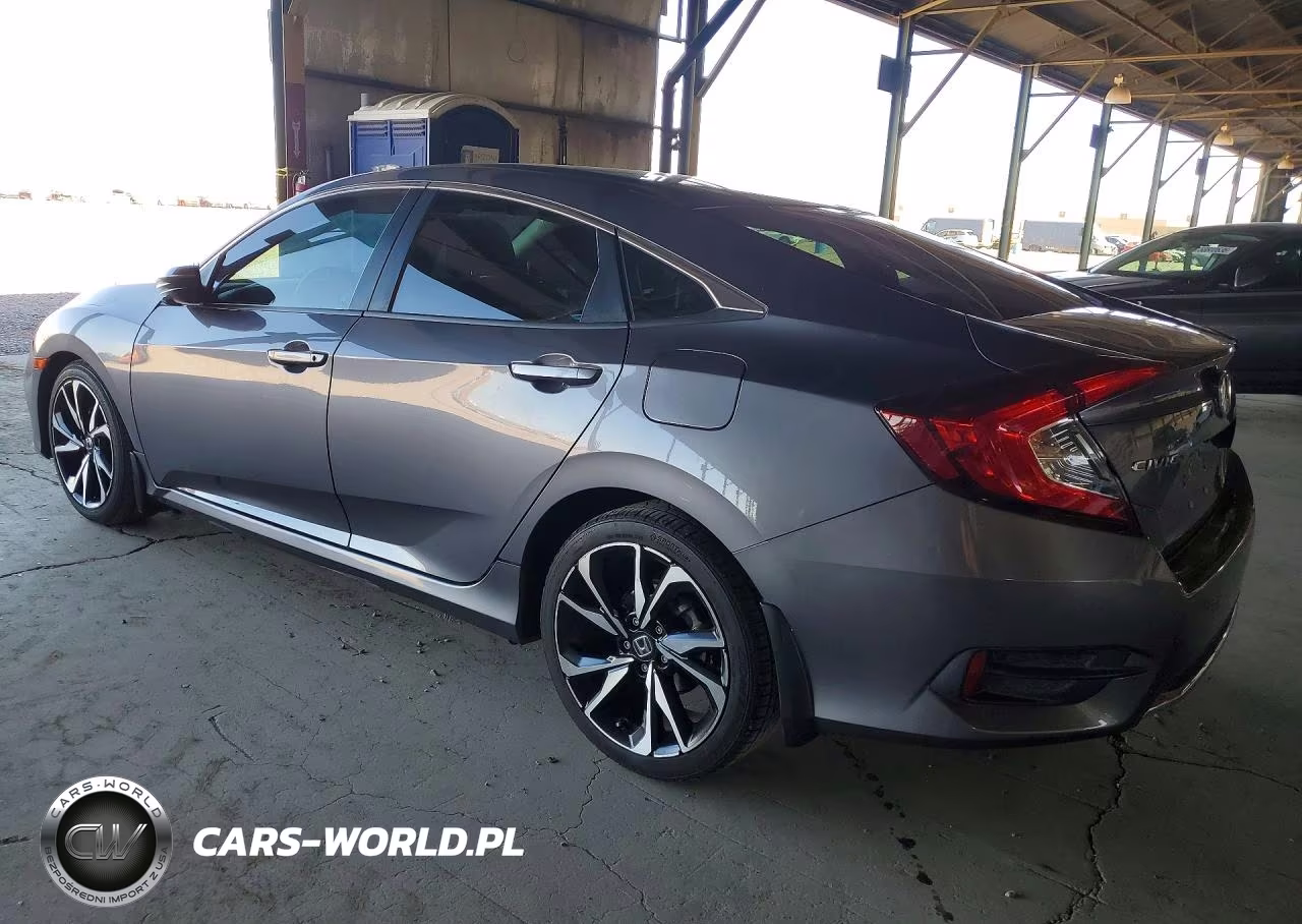2019 Honda Civic Lx VIN:19XFC2F6XKE051301 - 2