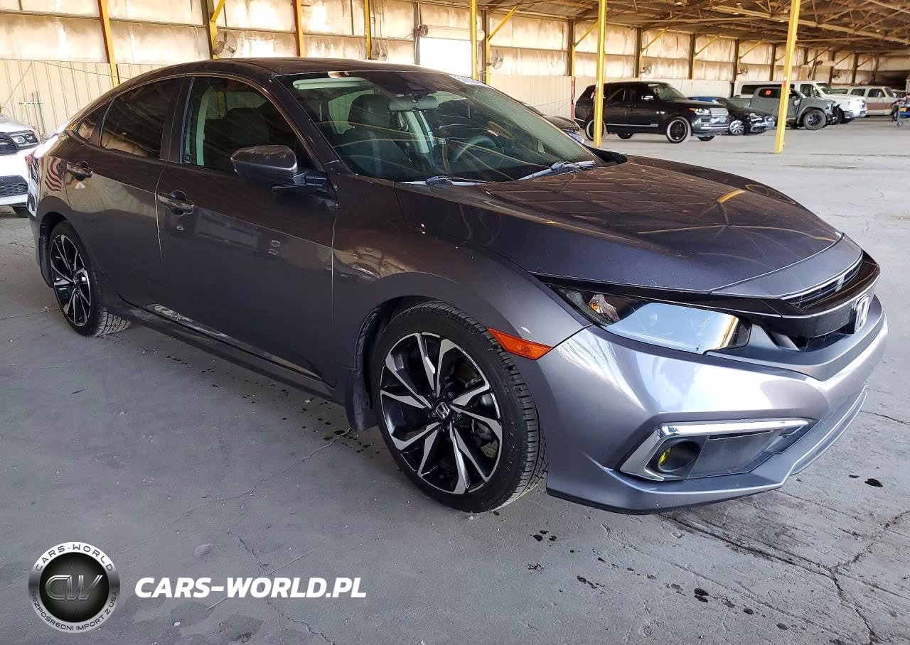 2019 Honda Civic Lx VIN:19XFC2F6XKE051301 - 4