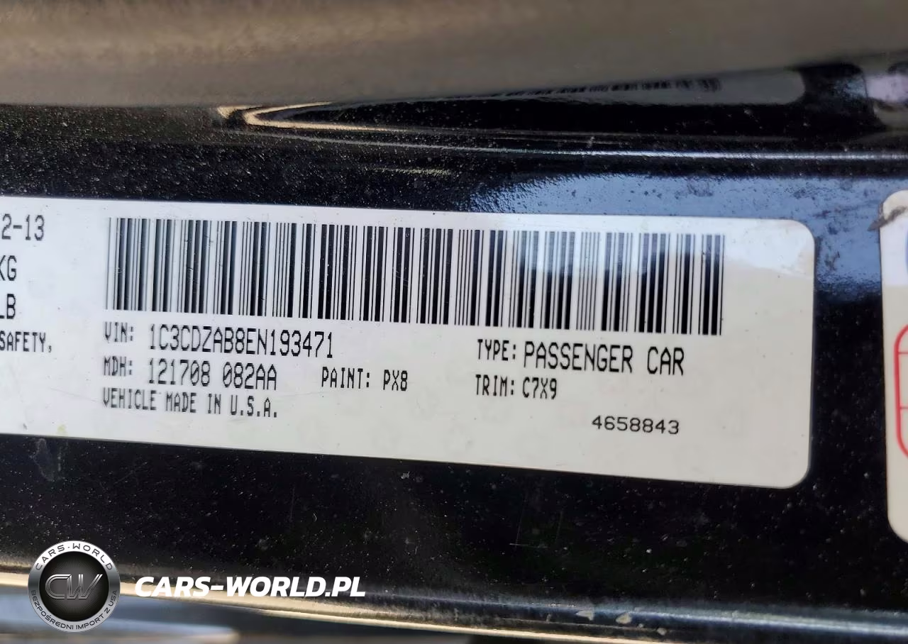2014 Dodge Avenger Se VIN:1C3CDZAB8EN193471 - 14