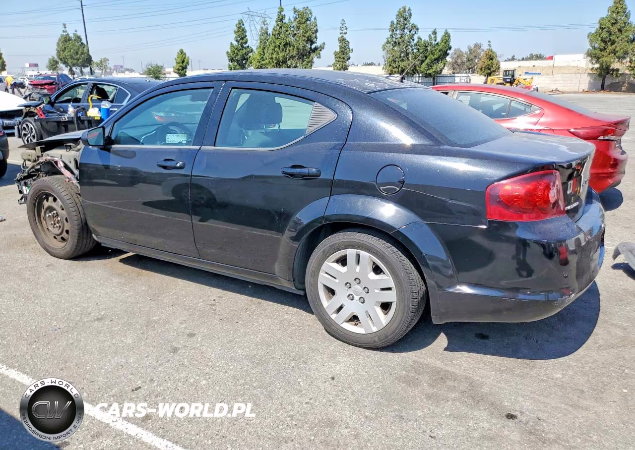 2014 Dodge Avenger Se VIN:1C3CDZAB8EN193471 - 2