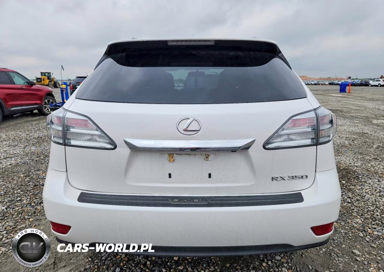 2012 Lexus Rx 350 VIN:2T2BK1BA8CC127275 - 6
