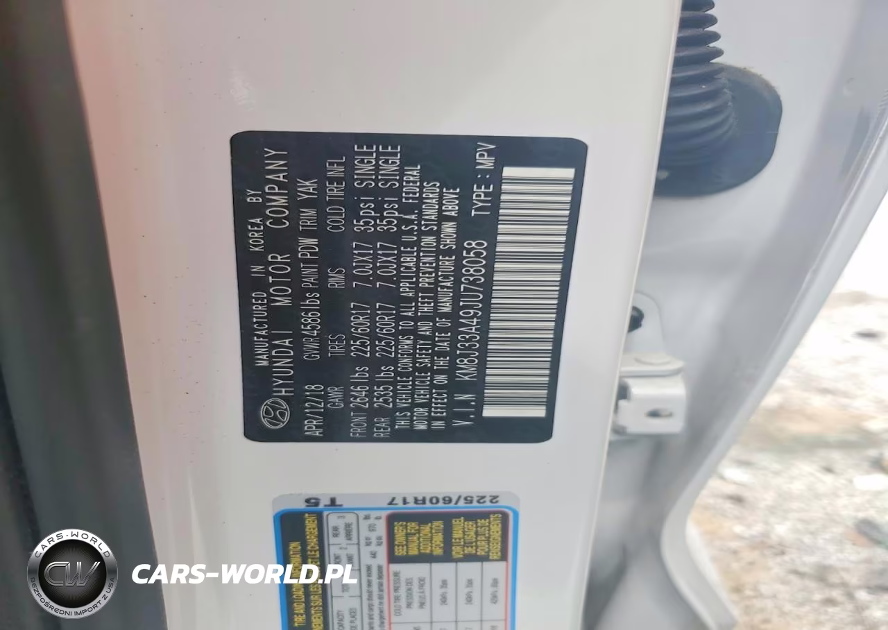 2018 Hyundai Tucson Sel Plus VIN:KM8J33A49JU738058 - 12