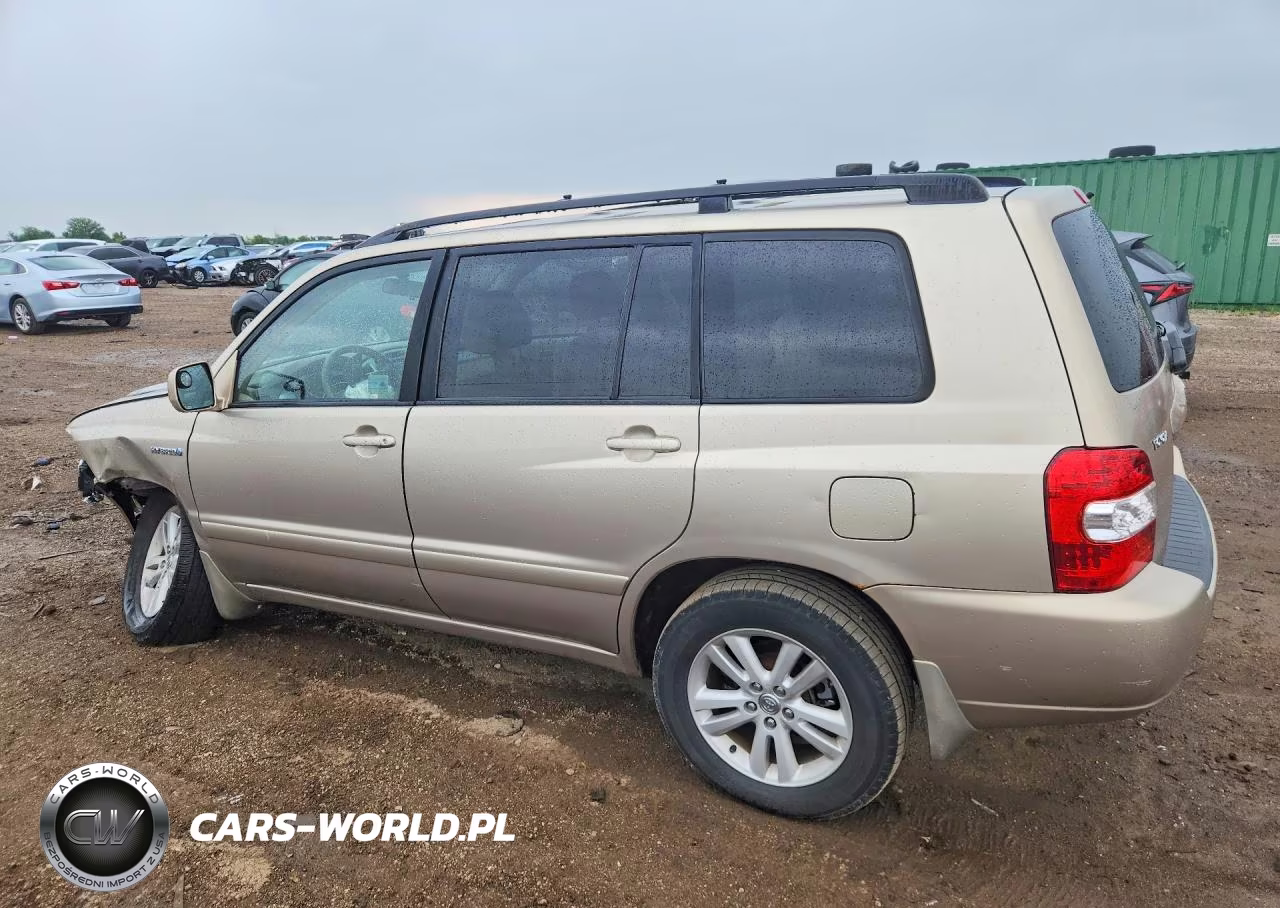 2007 Toyota Highlander Hybrid VIN:JTEHW21A270038050 - 2
