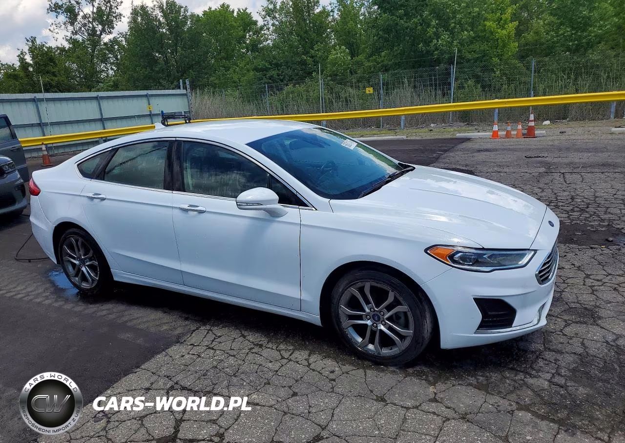 2019 Ford Fusion Sel VIN:3FA6P0CDXKR150713 - 4