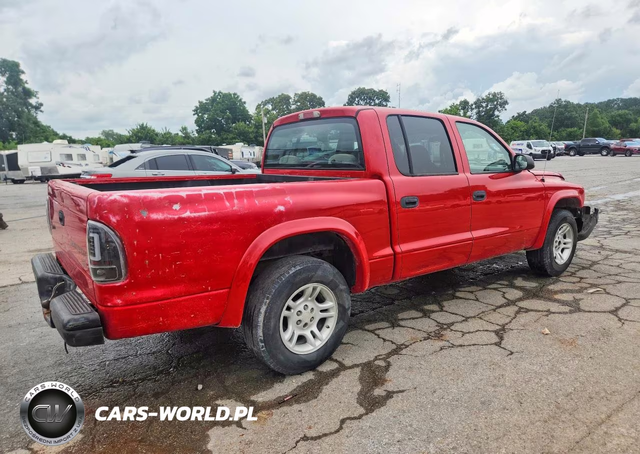2003 Dodge Dakota Quad Sport VIN:1D7HL38X23S275669 - 3
