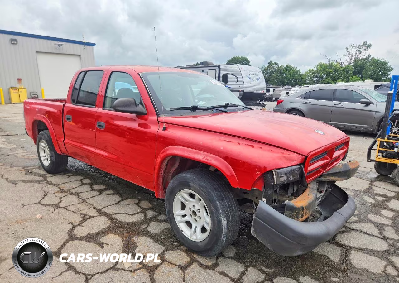 2003 Dodge Dakota Quad Sport VIN:1D7HL38X23S275669 - 4