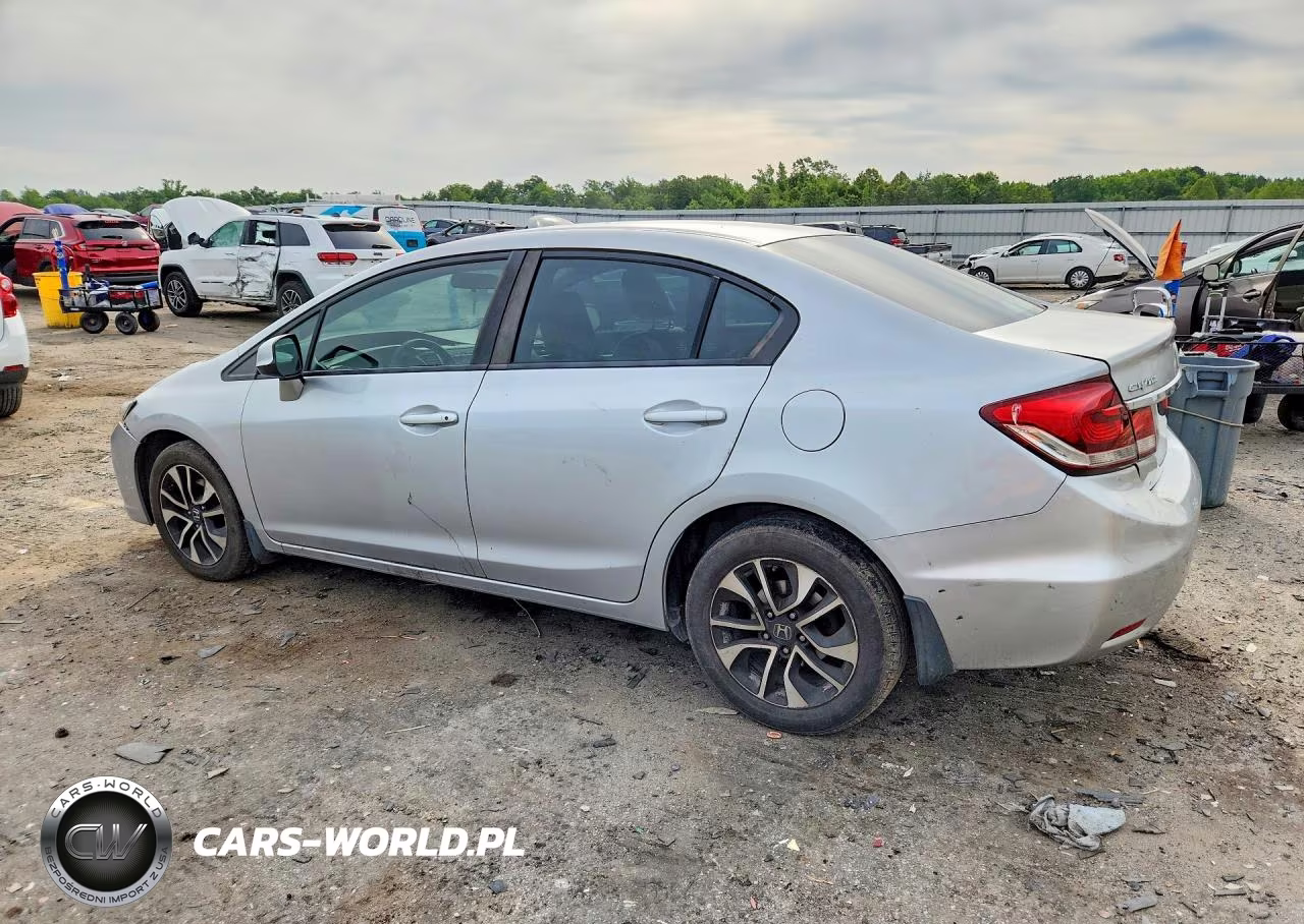 2013 Honda Civic Ex VIN:2HGFB2F89DH507480 - 2