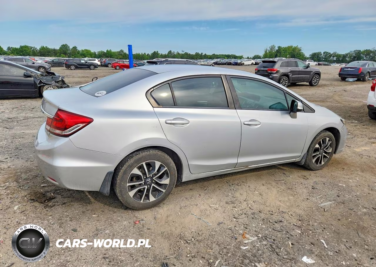 2013 Honda Civic Ex VIN:2HGFB2F89DH507480 - 3