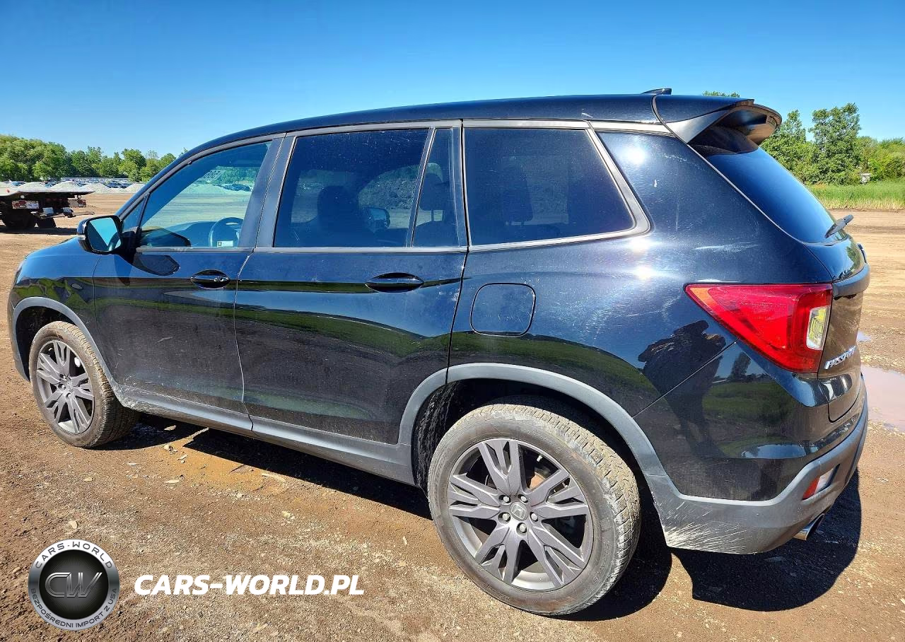 2021 Honda Passport Exl VIN:5FNYF8H53MB042184 - 2