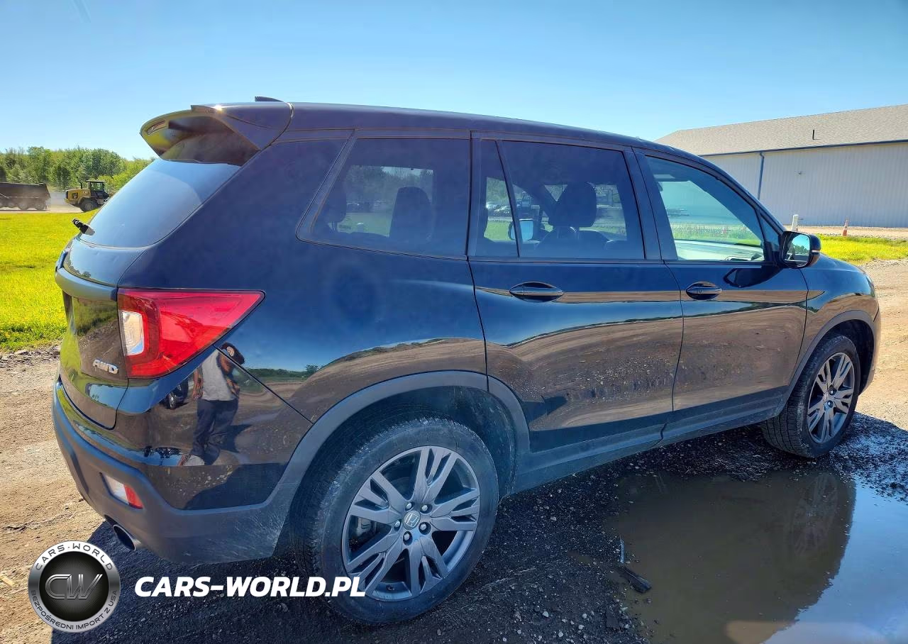 2021 Honda Passport Exl VIN:5FNYF8H53MB042184 - 3