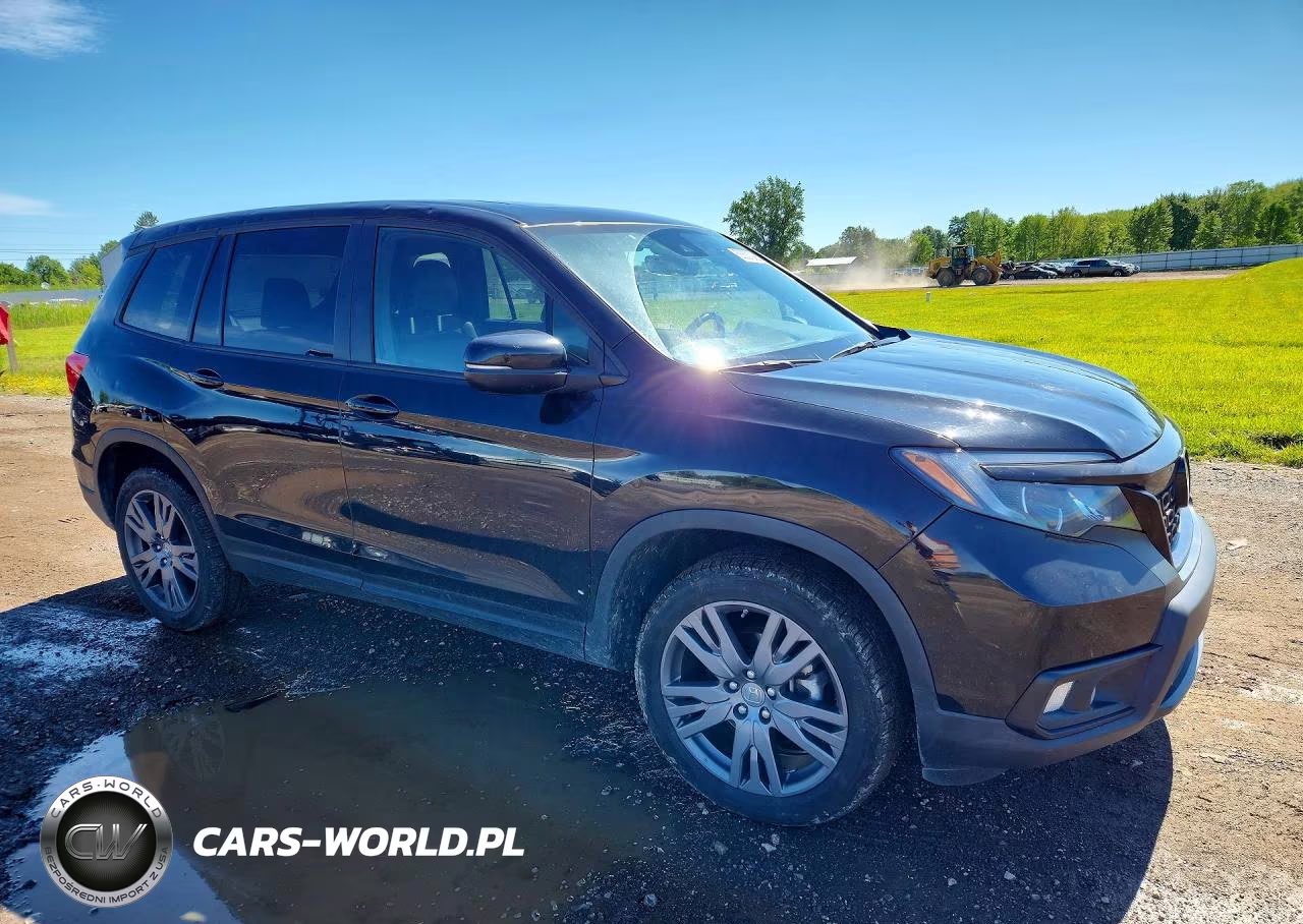2021 Honda Passport Exl VIN:5FNYF8H53MB042184 - 4