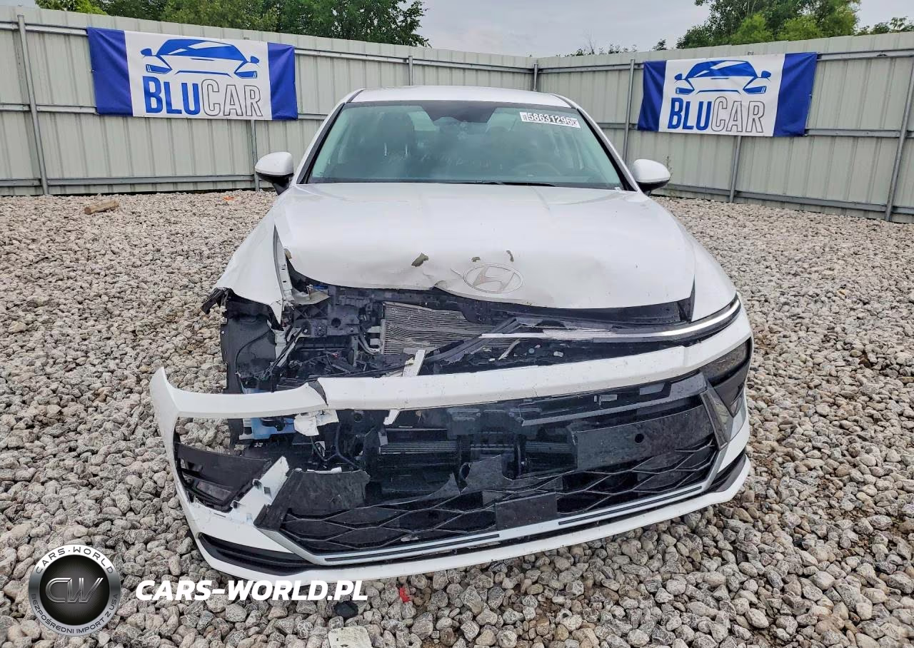 2026 Hyundai Sonata Hybrid Blue VIN:KMHL24JJ1TA164258 - 5