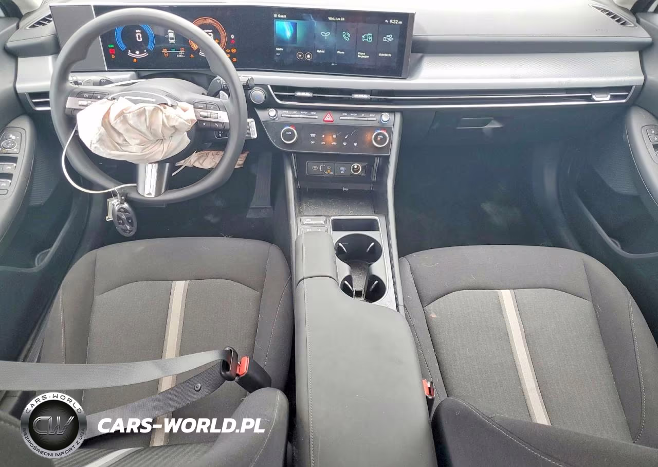 2026 Hyundai Sonata Hybrid Blue VIN:KMHL24JJ1TA164258 - 8