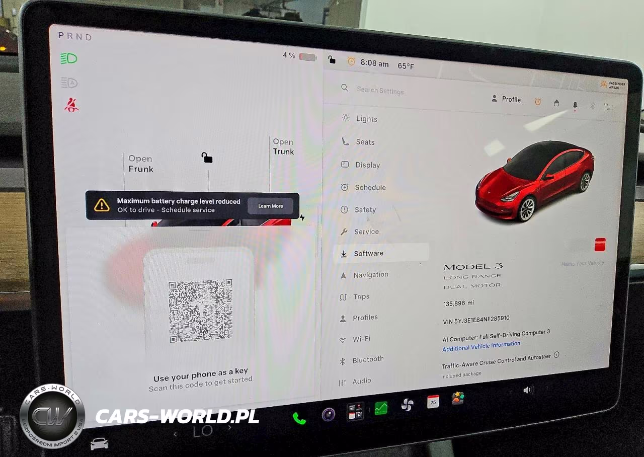2022 Tesla Model 3 VIN:5YJ3E1EB4NF285910 - 9