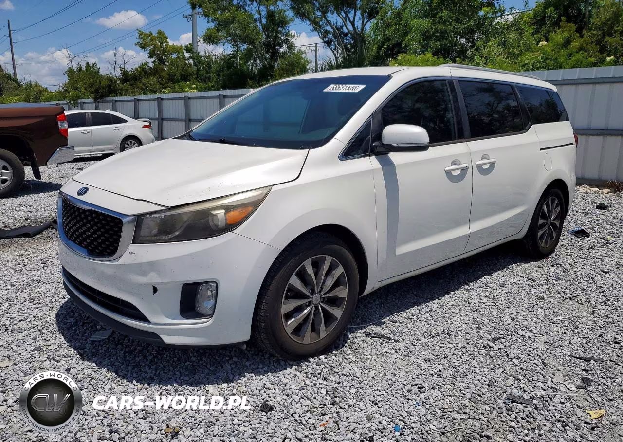 2016 Kia Sedona VIN:KNDMC5C13G6147057 - 1