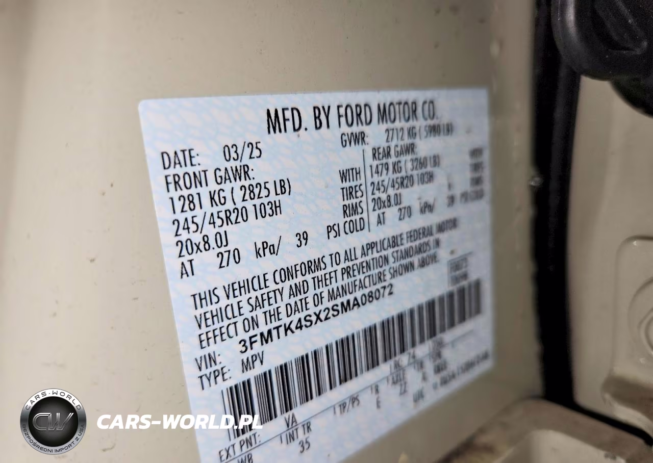 2025 Ford Mustang Mach-E Gt VIN:3FMTK4SX2SMA08072 - 13