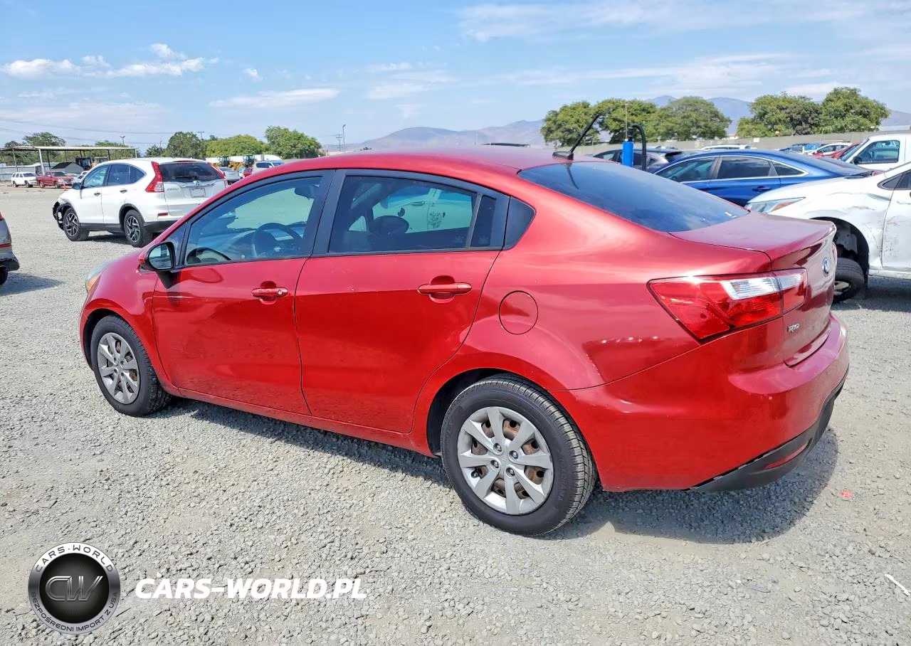 2015 Kia Rio Lx VIN:KNADM4A3XF6527696 - 2