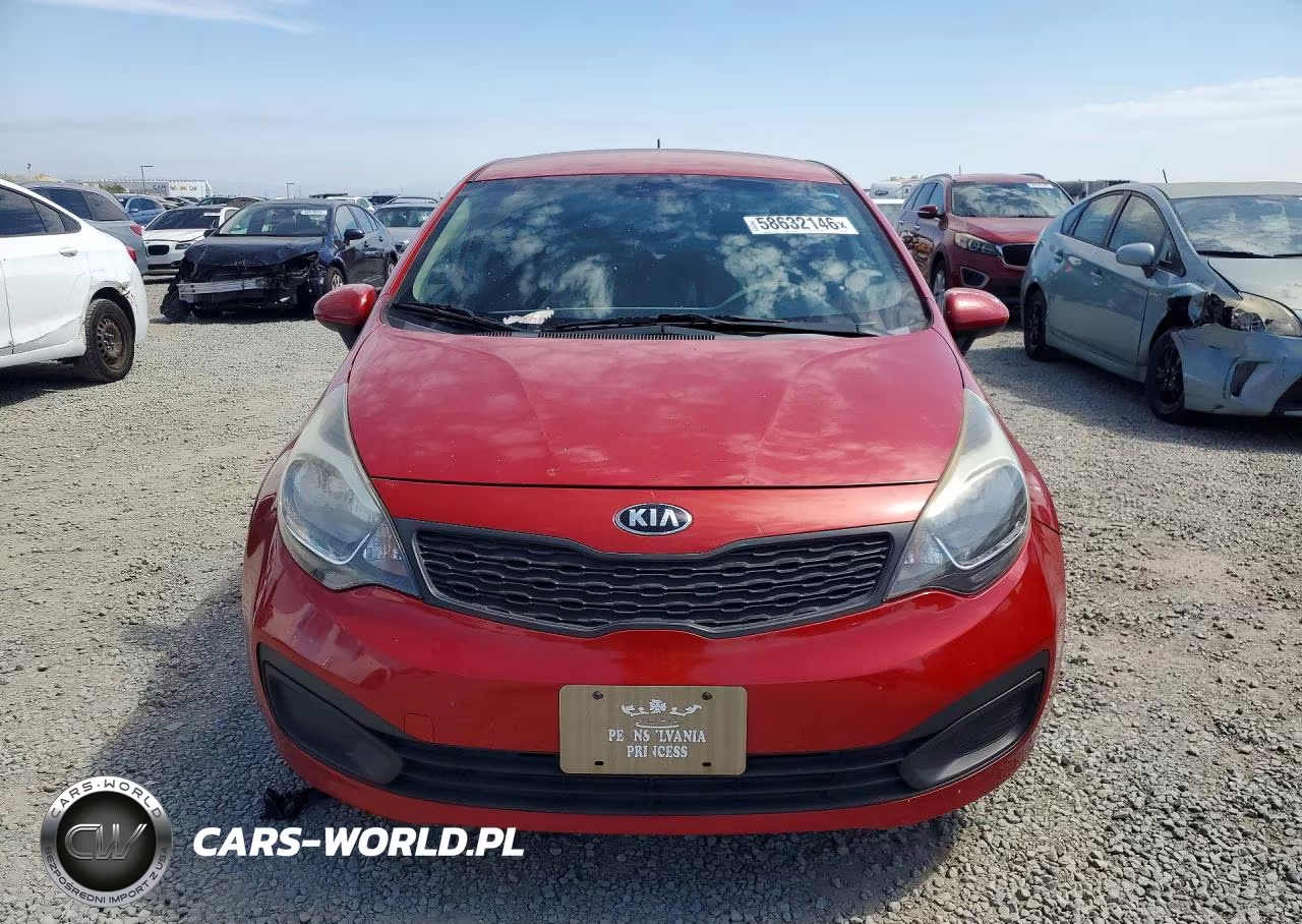 2015 Kia Rio Lx VIN:KNADM4A3XF6527696 - 5