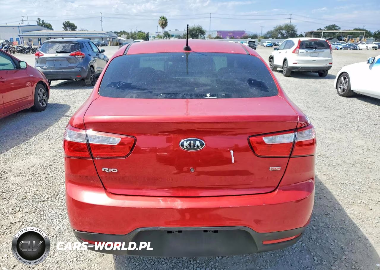 2015 Kia Rio Lx VIN:KNADM4A3XF6527696 - 6