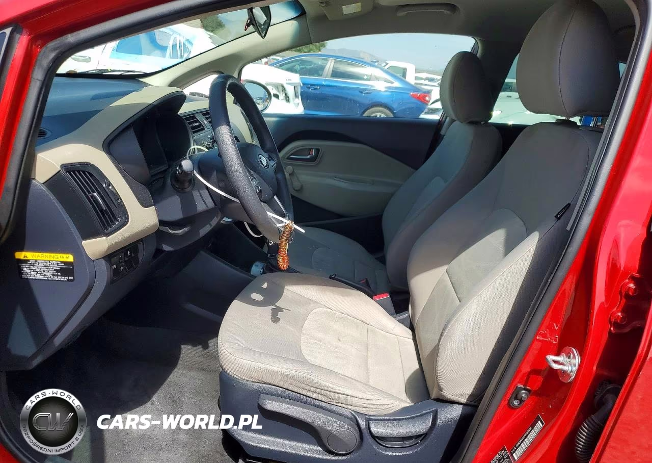 2015 Kia Rio Lx VIN:KNADM4A3XF6527696 - 7