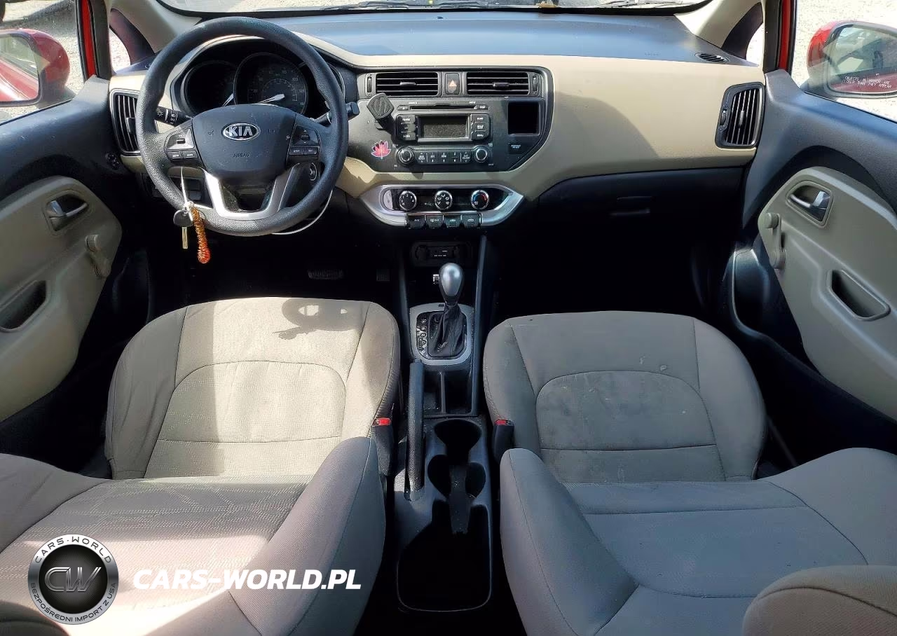 2015 Kia Rio Lx VIN:KNADM4A3XF6527696 - 8