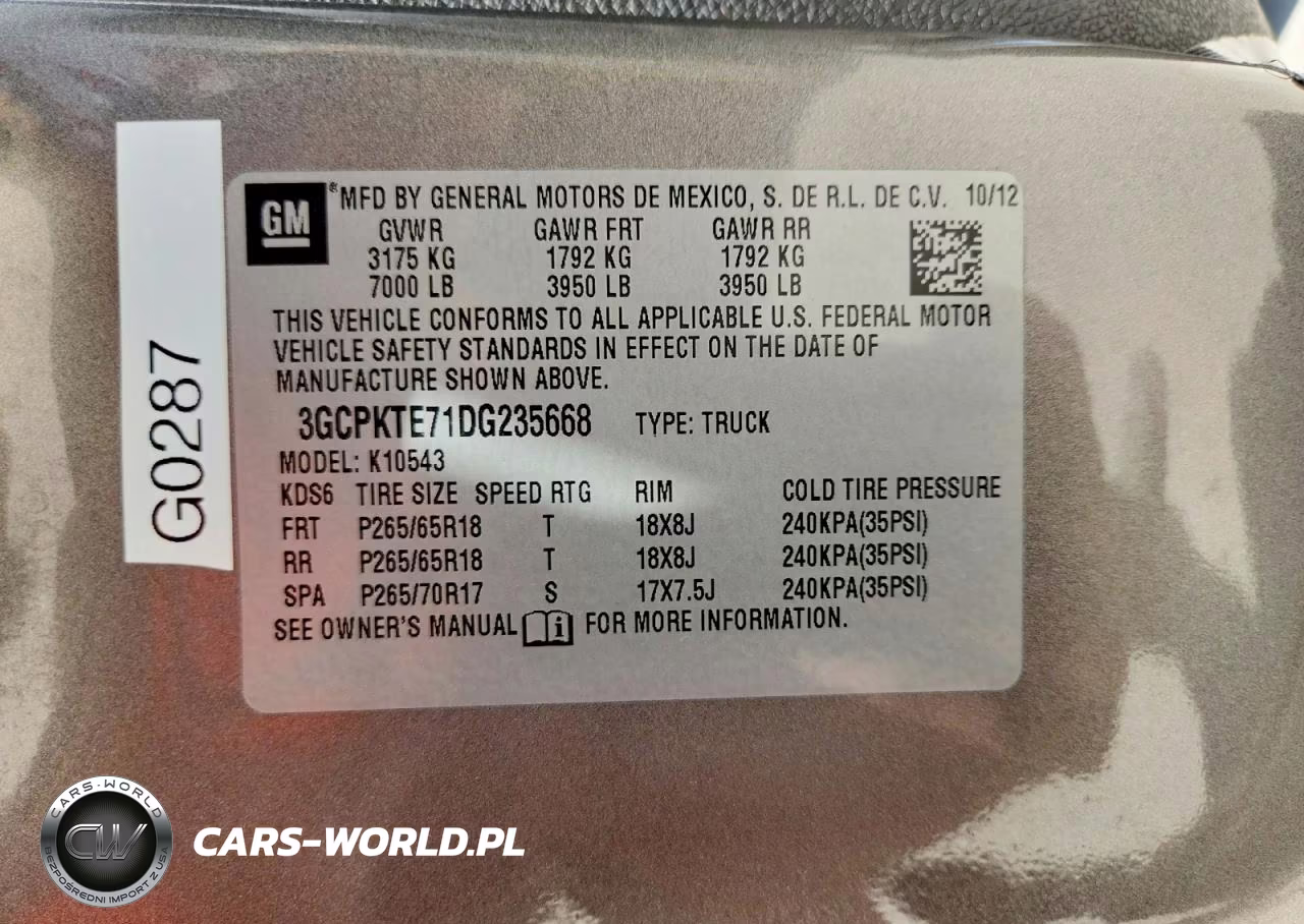 2013 Chevrolet Silverado K1500 Ltz VIN:3GCPKTE71DG235668 - 12