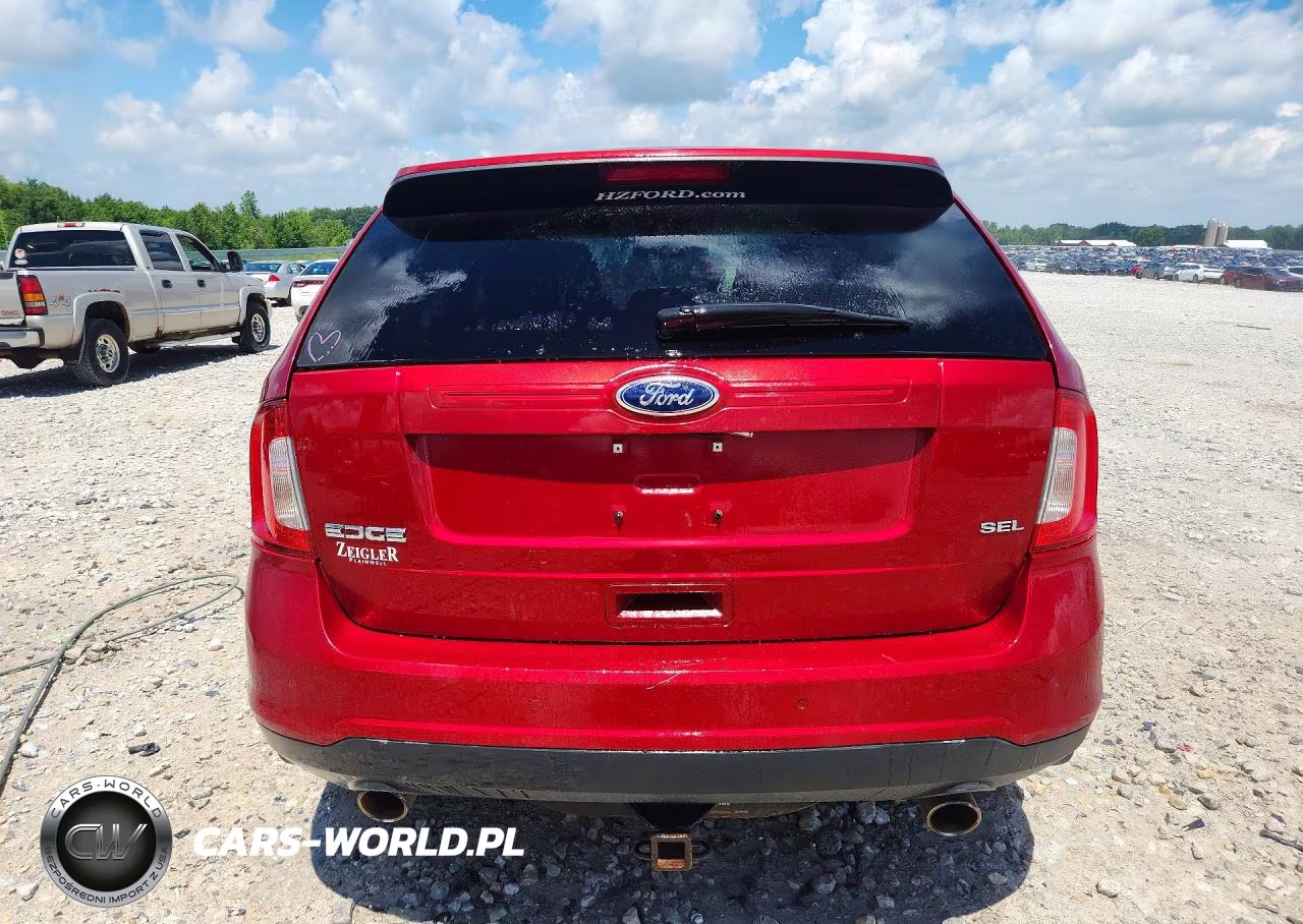 2013 Ford Edge Sel VIN:2FMDK3JC6DBE32386 - 6