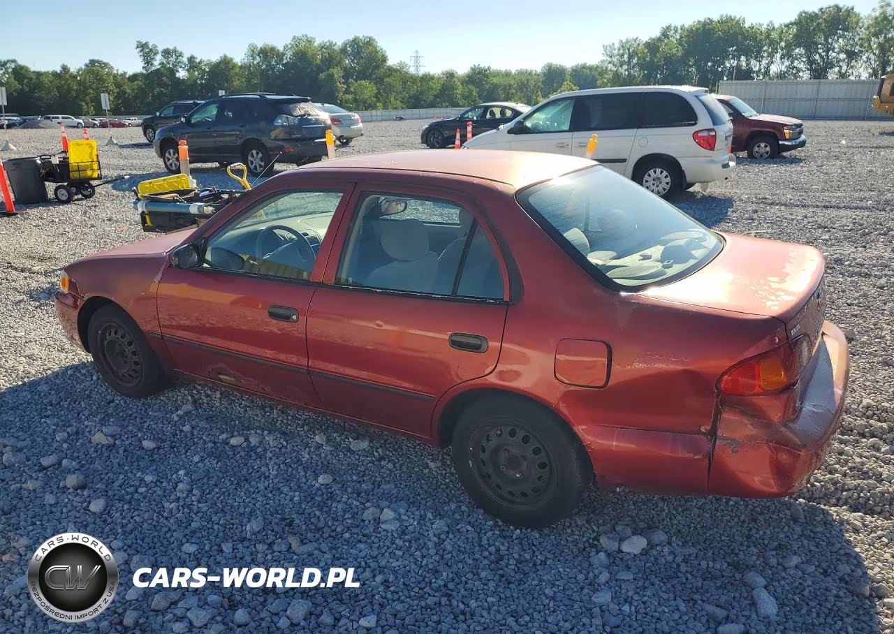 2001 Toyota Corolla Ce VIN:2T1BR12E01C432804 - 2
