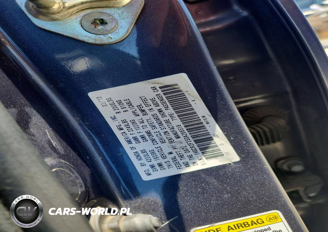 2013 Honda Accord Lx VIN:1HGCR2F35DA266518 - 12