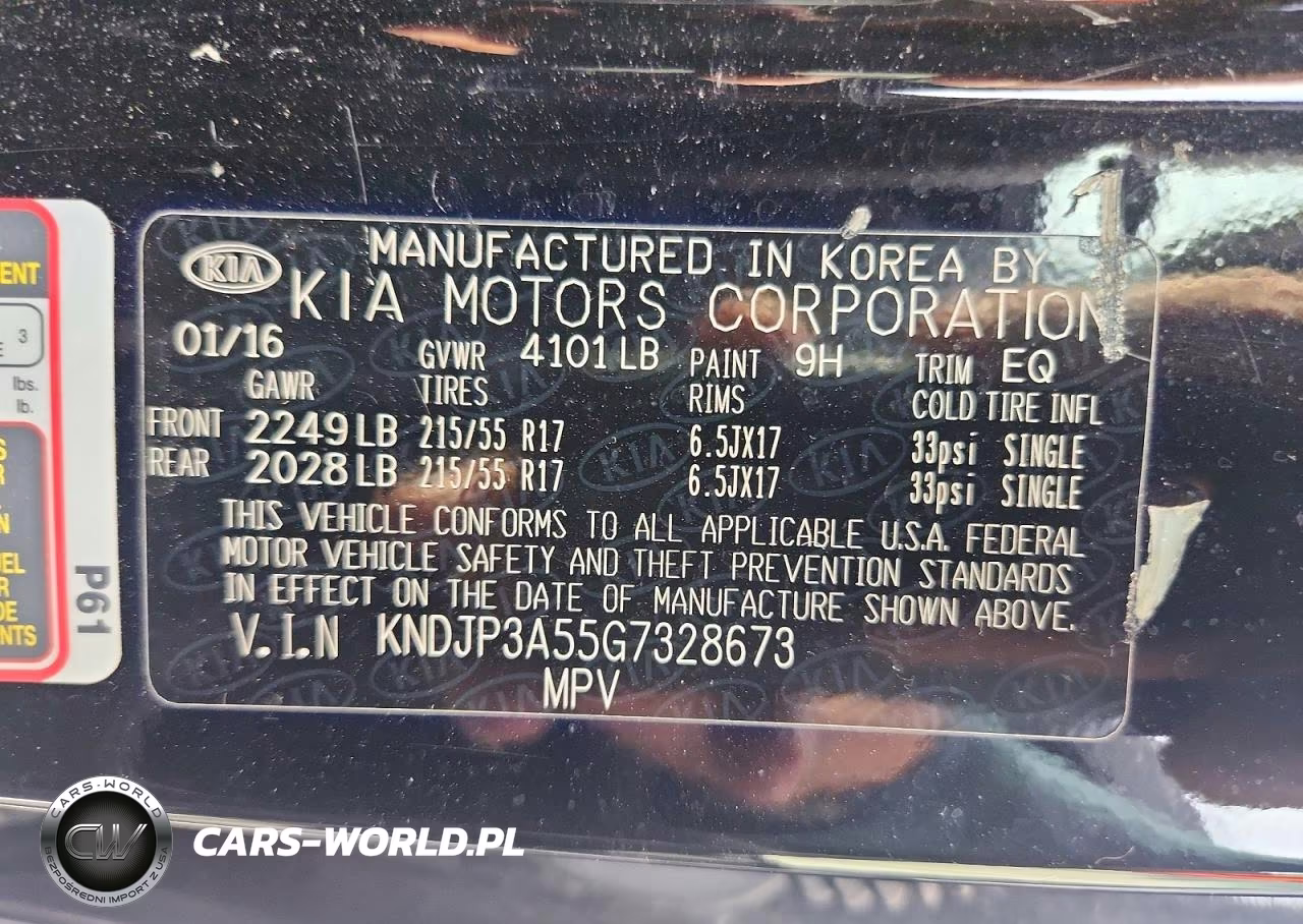 2016 Kia Soul + VIN:KNDJP3A55G7328673 - 12