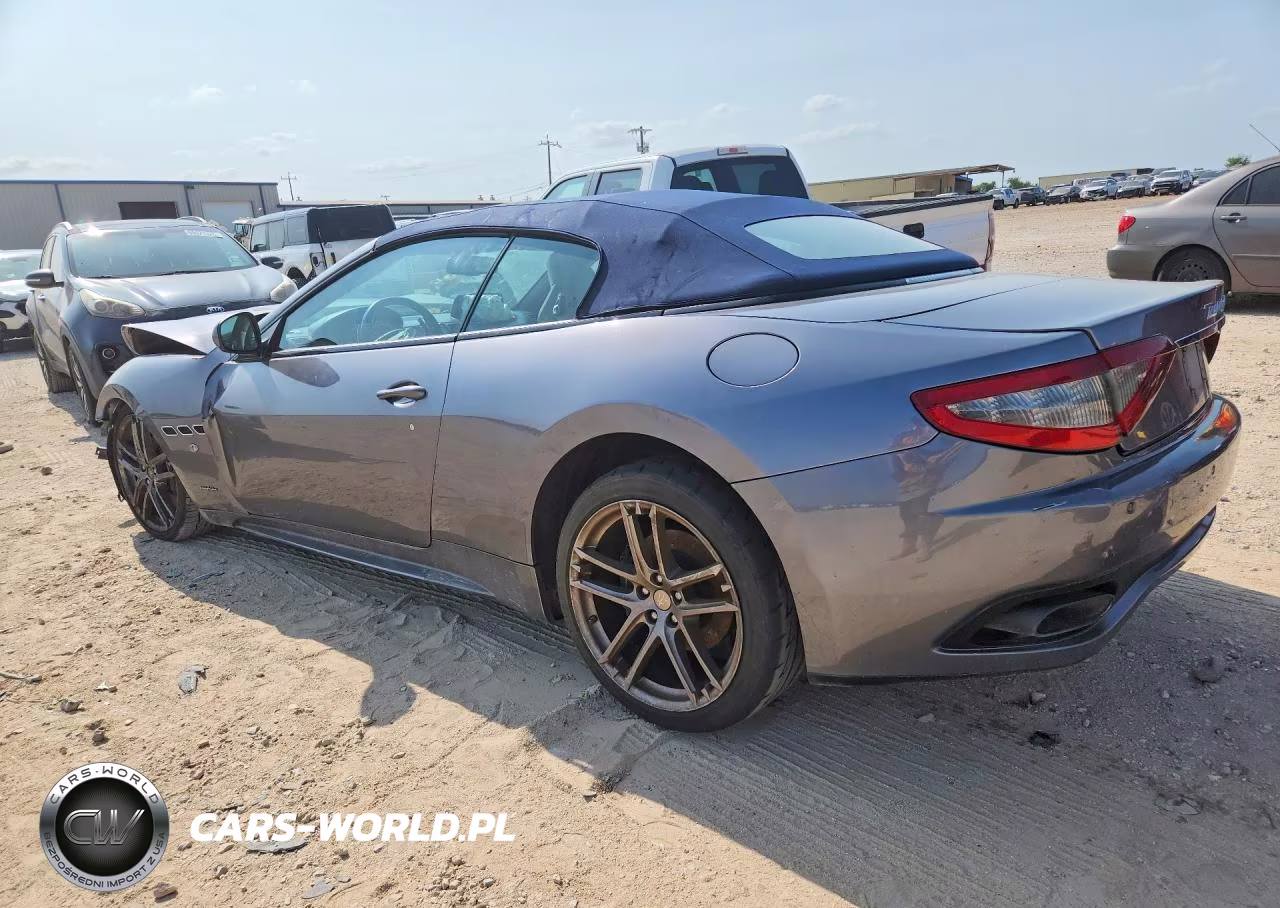 2017 Maserati Granturismo S VIN:ZAM45VMA1H0203604 - 2