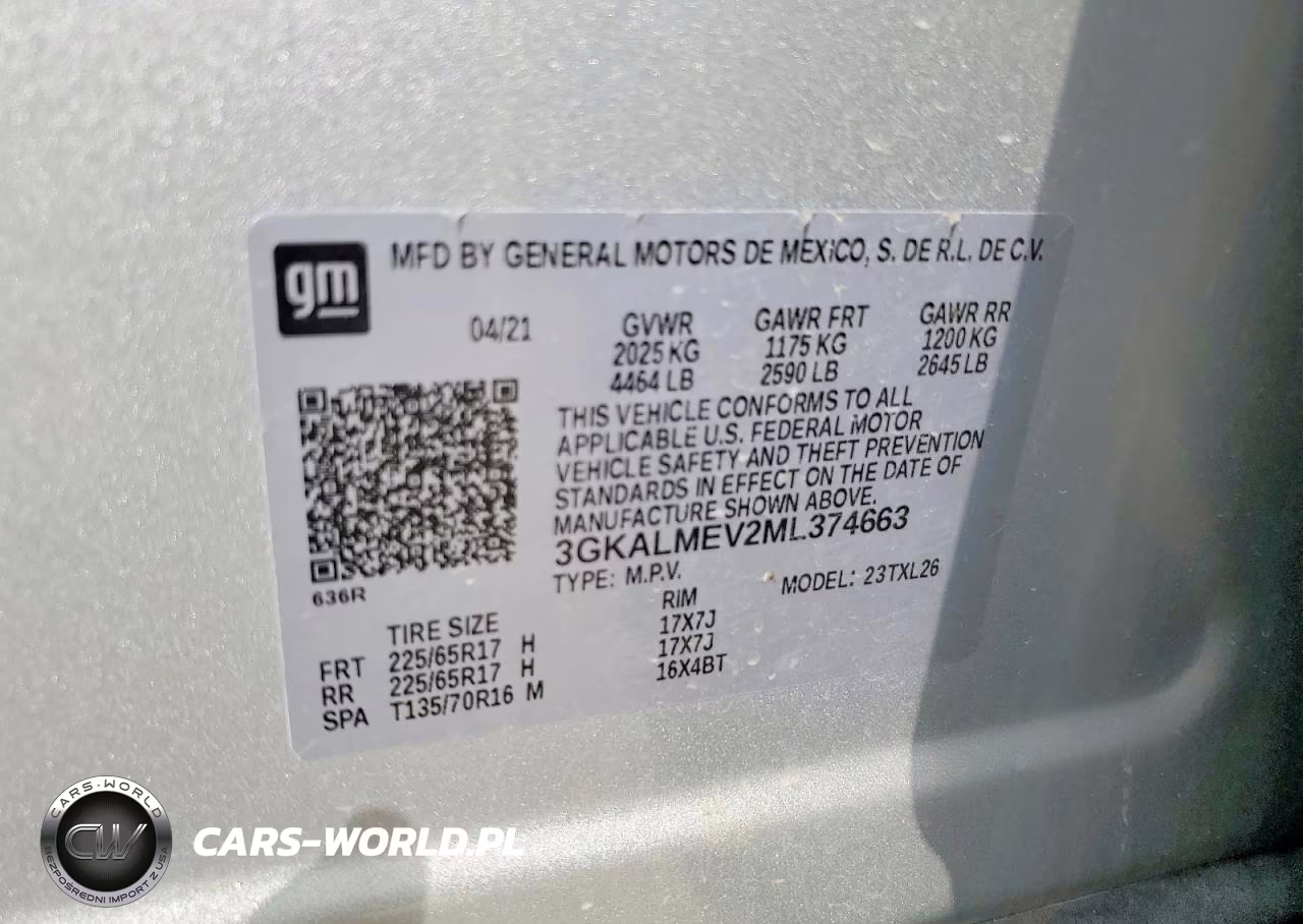 2021 GMC Terrain Sle VIN:3GKALMEV2ML374663 - 12