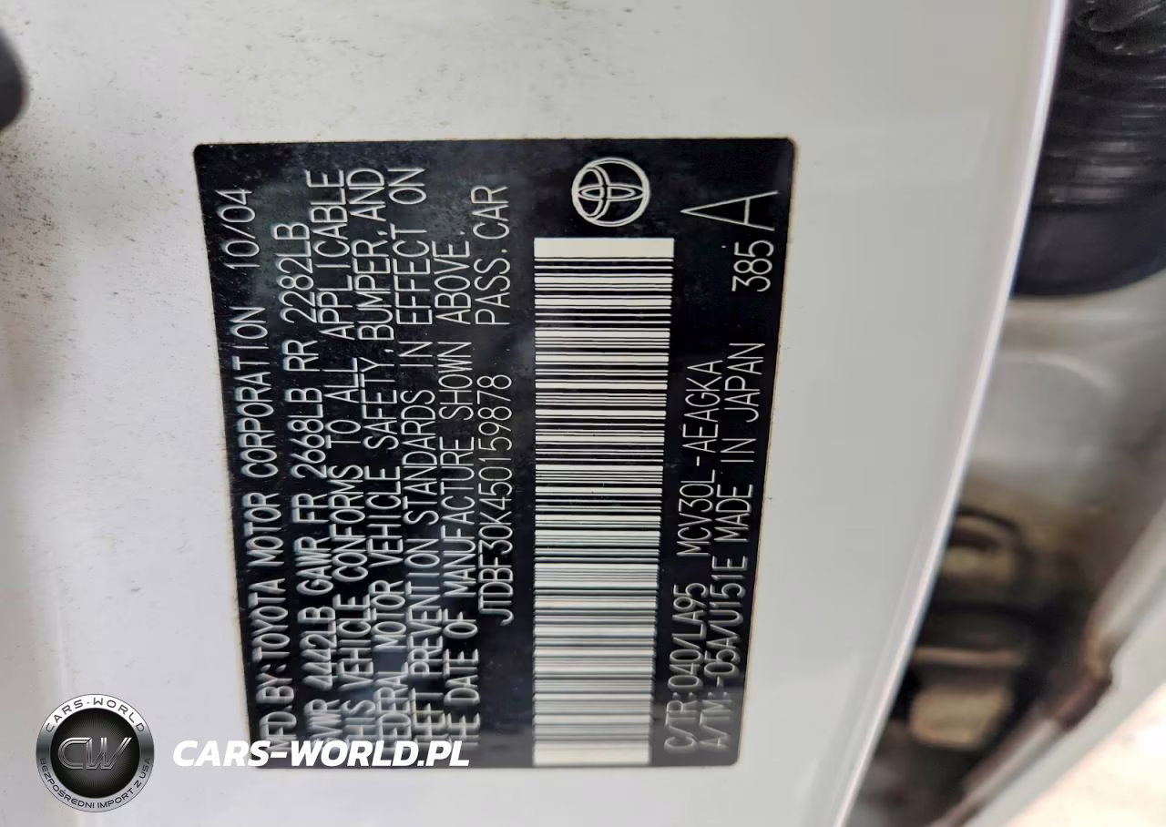 2005 Toyota Camry Le V6 VIN:JTDBF30K450159878 - 12
