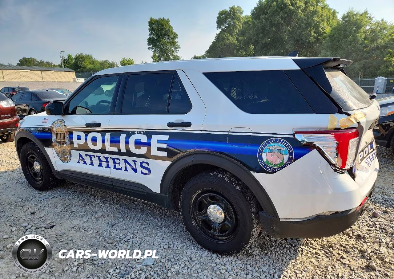 2021 Ford Explorer Police Interceptor VIN:1FM5K8AW8MNA01984 - 2