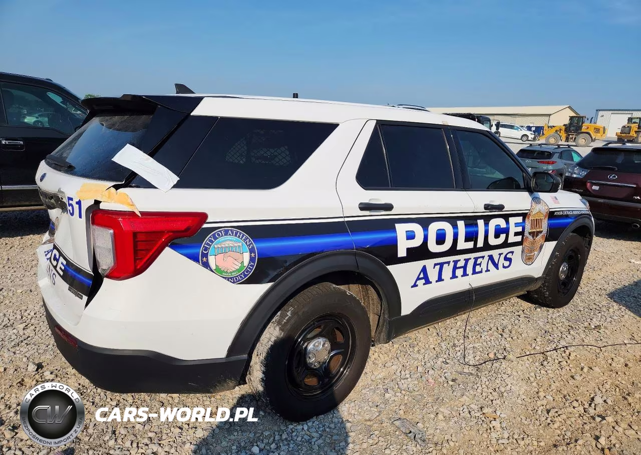 2021 Ford Explorer Police Interceptor VIN:1FM5K8AW8MNA01984 - 3