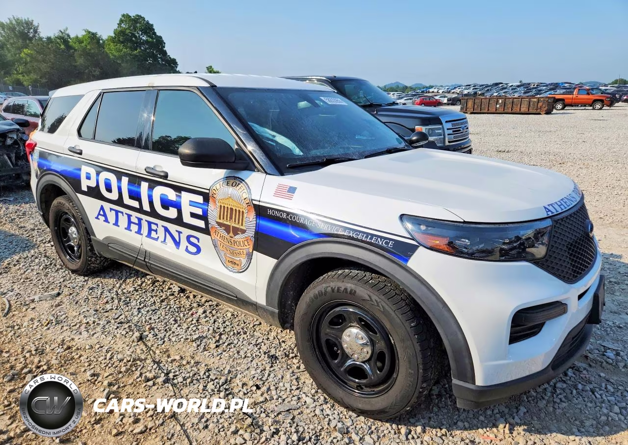 2021 Ford Explorer Police Interceptor VIN:1FM5K8AW8MNA01984 - 4