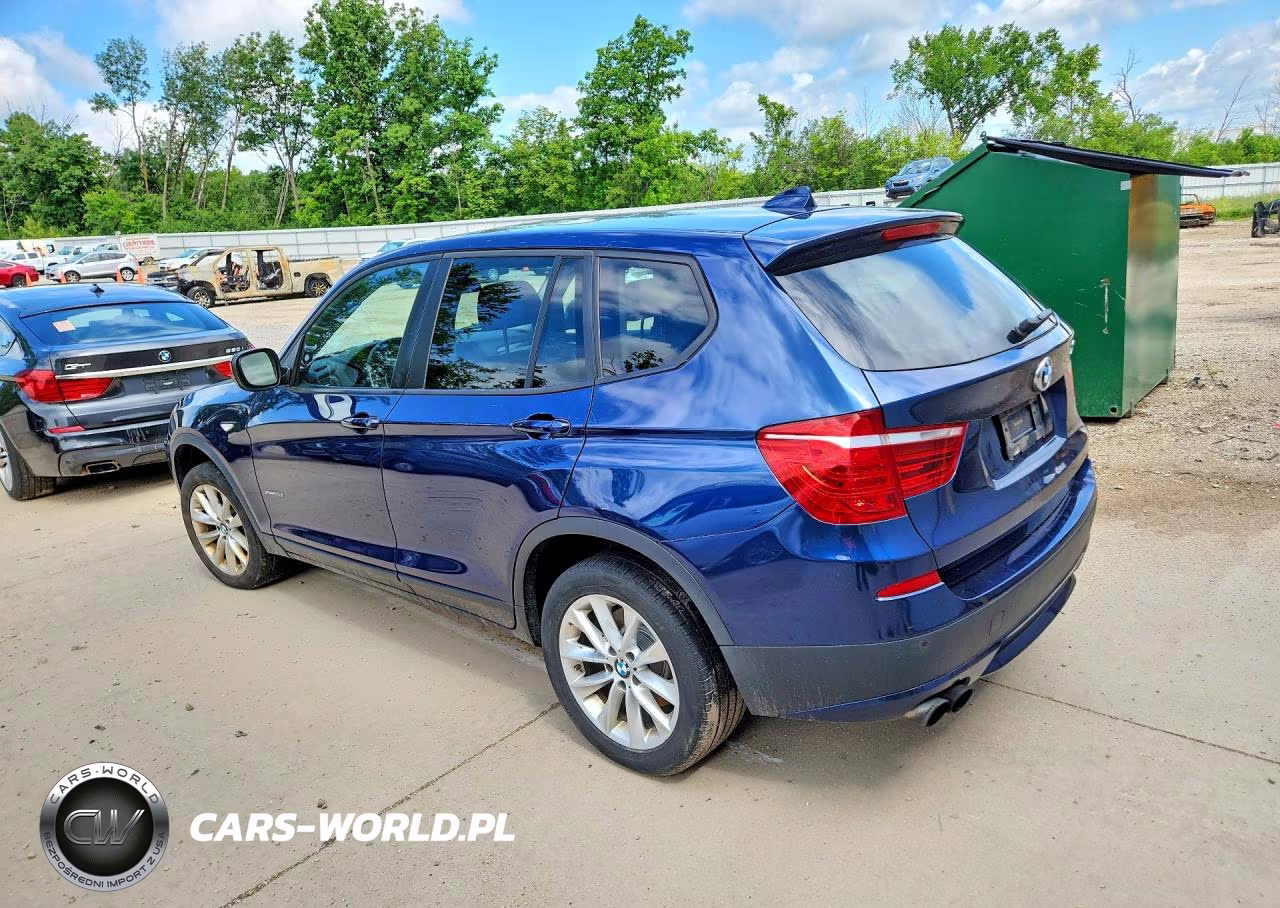 2013 BMW X3 xDrive28I VIN:5UXWX9C50D0D09136 - 2