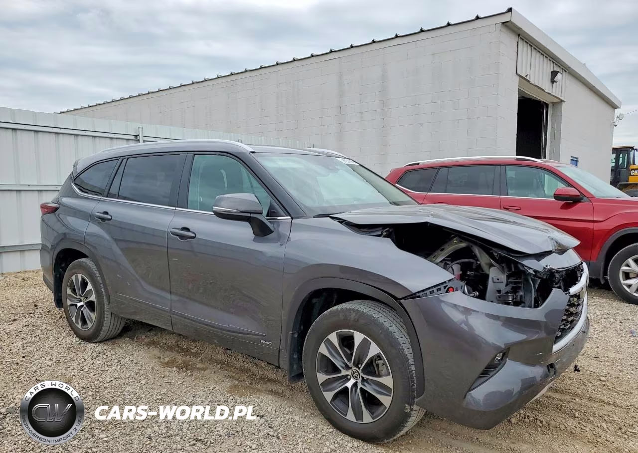 2025 Toyota Highlander Hybrid Xle VIN:5TDKBRCH1SS649069 - 4