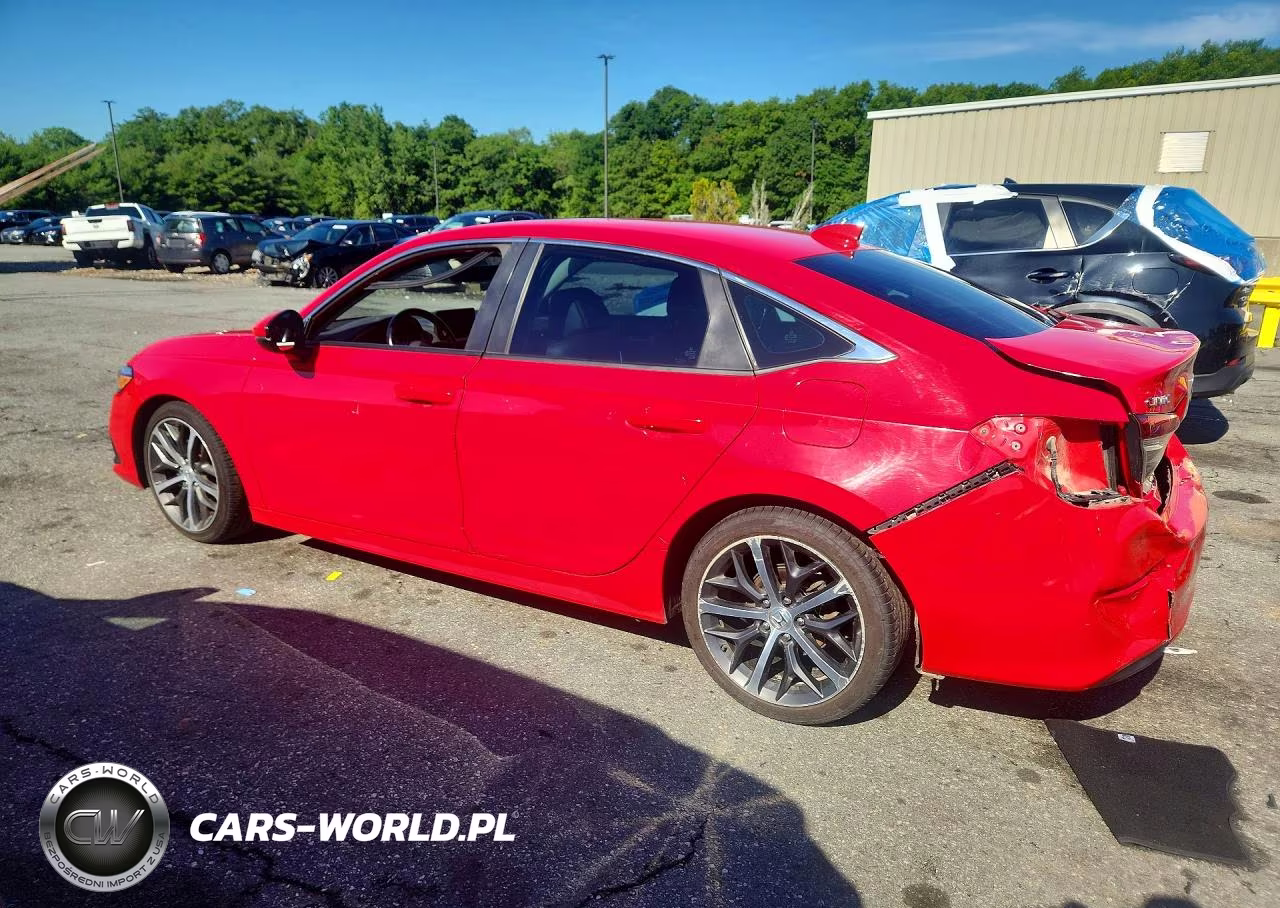 2022 Honda Civic Touring VIN:2HGFE1F98NH301496 - 2