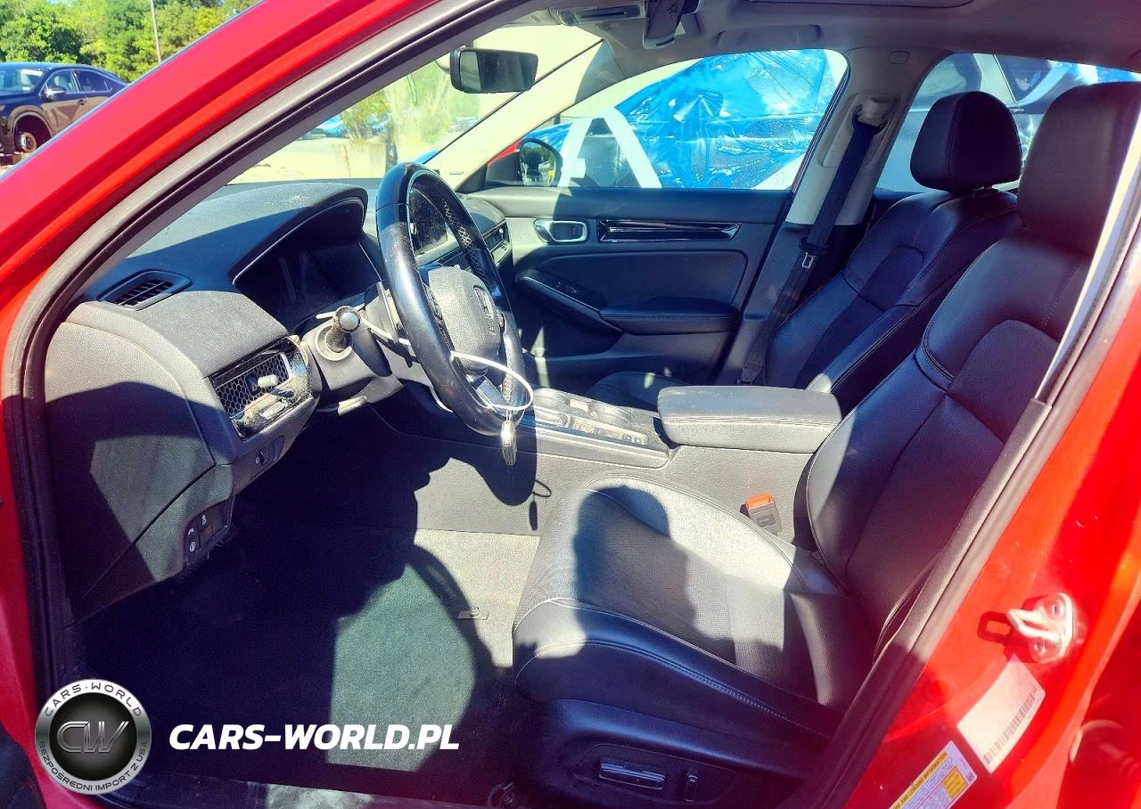 2022 Honda Civic Touring VIN:2HGFE1F98NH301496 - 7