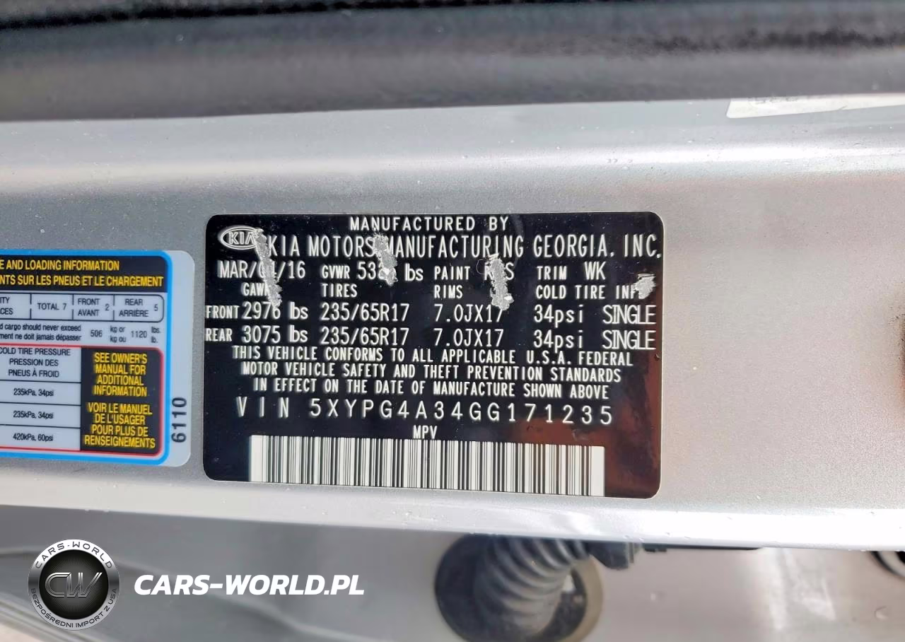 2016 Kia Sorento Lx VIN:5XYPG4A34GG171235 - 14